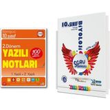 Tonguç Akademi 10. Sınıf Yazılı Notları 2. Dönem 1 ve 2. Yazılı ve Yayın Denizi 10. Sınıf Biyoloji Pro Soru Bankası