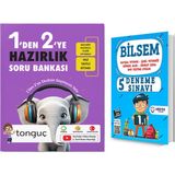 Tonguç Akademi 1\'den 2\'ye Hazırlık Kitabı + 1. Sınıf Bilsem Deneme Sınavı