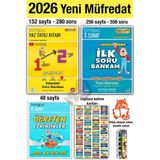 Tonguç Akademi 1'den 2'ye Hazırlık Kitabı 2026 1. Sınıf Soru Bankası Öğreten Etkinlikler Ingilizce Set