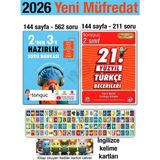 Tonguç Akademi 2'den 3'e Hazırlık Kitabı 2026 Yaz Tatili 2. Sınıf 21. Yüzyıl Türkçe Becerileri Ingilizce Kelime