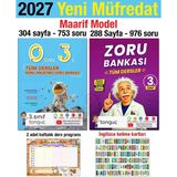 Tonguç Akademi 3. Sınıf 2027 Tüm Dersler 0'dan 3'e Konu Anlatımlı Zoru Soru Bankası Maarif Model