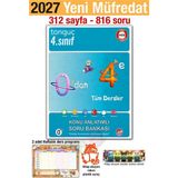 Tonguç Akademi 4. Sınıf 0'dan 4'e Konu Anlatımlı 2027 Soru Bankası LGS Hazırlık İçin Uygun - Konu Özetli Soru Bankası