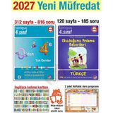 Tonguç Akademi 4. Sınıf 2027 0'dan 4'e Konu Anlatımlı Soru Bankası Türkçe Okuduğunu Anlama Becerileri Seti Yeni Müfredat