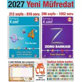 Tonguç Akademi 4. Sınıf 2027 Tüm Dersler Zoru Konu Anlatımlı Soru Bankası Seti Yeni Müfredat