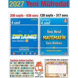 Tonguç Akademi 4. Sınıf Matematik 2027 Dinamo Soru Bankası Yeni Nesil Seti Güncel Müfredat