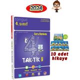 Tonguç Akademi 4. Sınıf Taktikli Soru Bankası - Nasrettin Hoca 10'lu Hikaye Seti