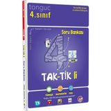 Tonguç Akademi 4. Sınıf Taktikli Soru Bankası Türkiye MEB Müfredatına Uygun