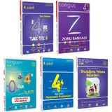 Tonguç Akademi 4. Sınıf Tonguç 5 Kitap Full Set Tak-Tikli Soru Bankası - Zoru Bankası - Konu Anlatımlı Soru Bankası - Problemler - Okuduğunu Anlama Becerileri