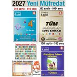 Tonguç Akademi 4. Sınıf Tüm Dersler 2027 Konu Anlatım Soru Bankası Türkçe Okuduğunu Anlama Becerileri 3 Kitap Set