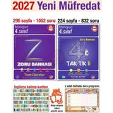 Tonguç Akademi 4. Sınıf Tüm Dersler 2027 Zoru Taktikli Soru Bankası Seti Yeni Müfredat