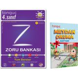 Tonguç Akademi 4. Sınıf Tüm Dersler Zoru Bankası - Meydan Okuma Defteri 2'li Set