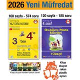 Tonguç Akademi 4. Sınıf Türkçe Okuduğunu Anlama Becerileri 2026 Yaz Tatili Soru Bankası LGS Hazırlık