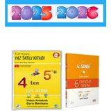 Tonguç Akademi 4 Ten 5 E Hazırlık Kitabı + Deneme Sınavı
