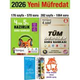 Tonguç Akademi 4'ten 5'e Hazırlık Kitabı 2026 Yaz Tatili 4. Sınıf Tüm Dersler Soru Bankası Seti LGS Hazırlığı