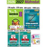 Tonguç Akademi 4'ten 5'e Hazırlık Kitabı 2026 Yaz Tatili 5. Sınıf 2027 Tüm Dersler Zoru Bankası 1.2. Dönem Yazılı - 5. Sınıf Tüm Dersler Soru Bankası