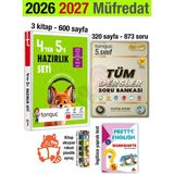 Tonguç Akademi 4'ten 5'e Hazırlık Seti 2026 Yaz Tatili 5. Sınıf 2027 Tüm Dersler Soru Bankası