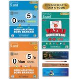 Tonguç Akademi 5. Sınıf 0 Dan 5 E Konu Anlatımlı Soru Bankası 2. Dönem Yazılı Denemeleri Set 3 Kitap