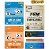 Tonguç Akademi 5. Sınıf 0 Dan 5 E Konu Anlatımlı Soru Bankası - Tüm Dersler Soru Bankası Fijital Set 3 Kitap