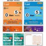 Tonguç Akademi 5. Sınıf 0 dan 5 e Konu Anlatımlı Soru Bankası Tüm Dersler - Yazılı Notları 1 ve 2 Dönem Set 4 Kitap