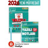 Tonguç Akademi 5. Sınıf 1. Dönem 1 ve 2. Yazılı Notları -Yazılı Denemeleri + Hediyeli