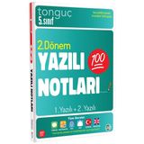 Tonguç Akademi 5. Sınıf 2. Dönem Yazılı Notları Konu Anlatımlı Sınav Bilgisi İçeren Kitap
