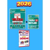 Tonguç Akademi 5. Sınıf 2. Dönem Yazılı Notları ve Yazılı Denemeleri + Bursluluk Deneme Sınavı 2026