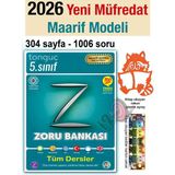 Tonguç Akademi 5. Sınıf 2026 Zoru Soru Bankası Tüm Dersler Maarif Modeli
