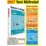 Tonguç Akademi 5. Sınıf 2027 0'dan 5'e Konu Anlatımlı Soru Bankası Seti 2 Kitap