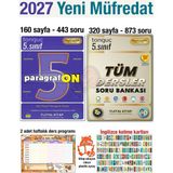 Tonguç Akademi 5. Sınıf 2027 Paragrafon Tüm Dersler Soru Bankası Yeni Müfredat