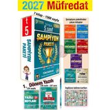 Tonguç Akademi 5. Sınıf 2027 Şampiyon Paketi + 1. Dönem Yazılı Denemeleri ve Notları Tüm Dersler
