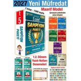 Tonguç Akademi 5. Sınıf 2027 Şampiyon Paketi Tüm Dersler 1. 2. Dönem Yazılı Notları Denemeleri