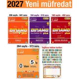 Tonguç Akademi 5. Sınıf 2027 Türkçe Ingilizce Sosyal Bilgiler Dinamo Konu Anlatımlı Soru Bankası Seti
