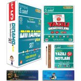 Tonguç Akademi 5. Sınıf Dinamo Soru Bankası Seti 1. Dönem Yazılı Notları - Yazılı Denemeleri Set 7 Kitap