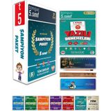 Tonguç Akademi 5. Sınıf Şampiyon Paketi Tüm Dersler - 2. Dönem Yazılı Denemeleri Set 8 Kitap
