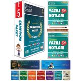 Tonguç Akademi 5. Sınıf Şampiyon Paketi Tüm Dersler Set - Yazılı Notları 1 Ve 2 Dönem Set 9 Kitap