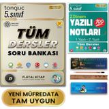 Tonguç Akademi 5. Sınıf Tüm Dersler Fijital Soru Bankası - 2. Dönem Yazılı Notları 1 Ve 2 Yazılı Set 2 Kitap