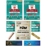 Tonguç Akademi 5. Sınıf Tüm Dersler Soru Bankası - Yazılı Notları - Yazılı Denemeleri Full Set 5 Kitap