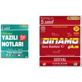 Tonguç Akademi 5. Sınıf Yazılı Notları 1. Dönem 1 ve 2. Yazılı 2025 - Tonguç Akademi 5. Sınıf Sosyal Bilgiler Dinamo Soru Bankası 2025