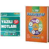 Tonguç Akademi 5. Sınıf Yazılı Notları 1. Dönem 1 ve 2. Yazılı 2025 ve 5. Sınıf Paragraf Mozaik Soru Bankası 2025