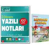 Tonguç Akademi 5. Sınıf Yazılı Notları 2. Dönem 1 ve 2. Yazılı 2026 - Meydan Okuma Defteri