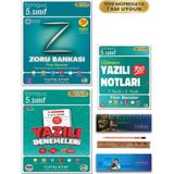 Tonguç Akademi 5. Sınıf Zoru Bankası - 1. Dönem Yazılı Notları - Yazılı Denemeleri Tüm Dersler Set 3 Kitap