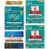 Tonguç Akademi 5. Sınıf Zoru Bankası Tüm Dersler - 1. Ve 2. Dönem Yazılı Denemeleri Set 3 Kitap