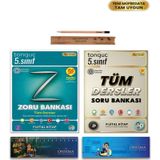 Tonguç Akademi 5. Sınıf Zoru Bankası - Tüm Dersler Fijital Soru Bankası Set 2 Kitap