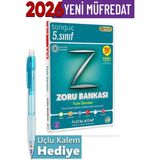 Tonguç Akademi 5. Sınıf Zoru Bankası Tüm Dersler + Hediyeli Eğitim Kitabı 2025 Yayınlı