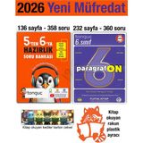 Tonguç Akademi 5'ten 6'ya Hazırlık Kitabı 2026 Yaz Tatili 6. Sınıf Paragrafon Soru Bankası - Tüm Dersler