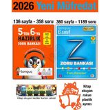 Tonguç Akademi 5'ten 6'ya Hazırlık Kitabı 2026 Yaz Tatili 6. Sınıf Soru Bankası LGS Uyumlu