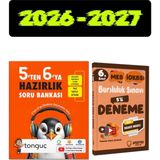Tonguç Akademi 5\'ten 6\'ya Hazırlık Kitabı ve 6. Sınıf Bursluluk Deneme Sınavı