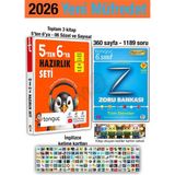 Tonguç Akademi 5'ten 6'ya Hazırlık Seti 2026 4 Kitap Yaz Tatili 5. Sınıf Tekrar 6. Sınıf Konu Özet Zoru Bankası
