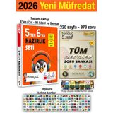 Tonguç Akademi 5'ten 6'ya Hazırlık Seti 2026 4 Kitap Yaz Tatili 5. Sınıf Tekrar Soru Bankası 6. Sınıf Konu Özet