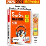 Tonguç Akademi 5'ten 6'ya Hazırlık Seti 2026 Yaz Tatili 2027 6. Sınıf Konu Tonguç Not Kağıdı